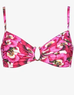 Maryan Mehlhorn Revelation Underwired Bikini Top - Pansy Pink Best