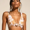 Maryan Mehlhorn Reverie Halter Bikini Top - Dreamy Pastels Best