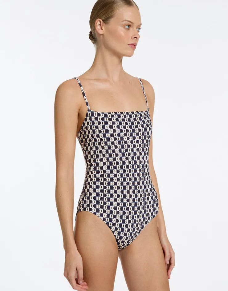 Jets Rio Minimal Tank Swimsuit - Ink Sale