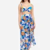 Gottex Rising Sun Ruffle Skirt - Blue Outlet