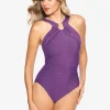 Miraclesuit Rock Solid Aphrodite Swimsuit - Orchid Discount