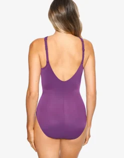 Miraclesuit Rock Solid Aphrodite Swimsuit - Orchid Discount