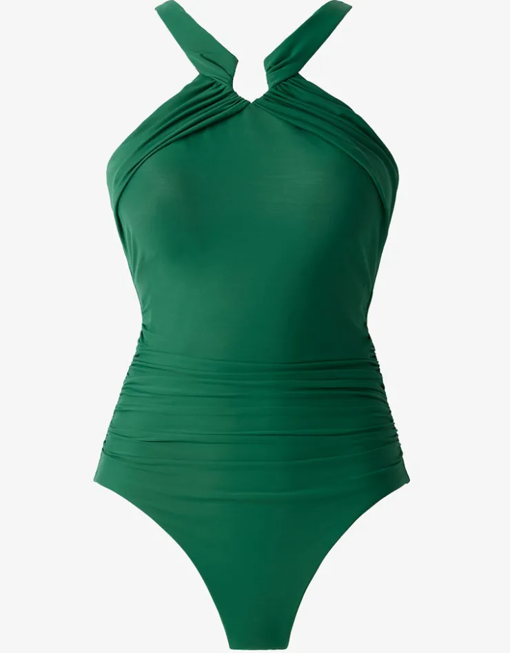 Miraclesuit Rock Solid Aphrodite Swimsuit - Malachite Discount