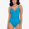 Miraclesuit Rock Solid Captivate Swimsuit - Malibu Blue Best