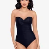 Miraclesuit Rock Solid Madrid Swimsuit - Black Outlet