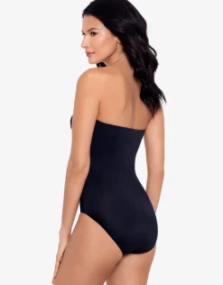 Miraclesuit Rock Solid Madrid Swimsuit - Black Outlet