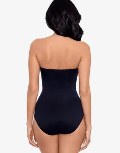Miraclesuit Rock Solid Madrid Swimsuit - Black Outlet