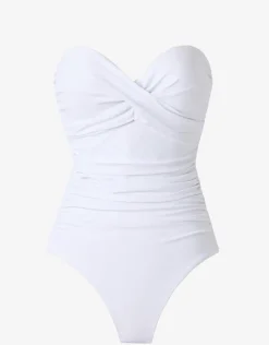 Miraclesuit Rock Solid Madrid Swimsuit - White New