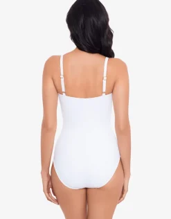 Miraclesuit Rock Solid Starr Swimsuit - White Outlet
