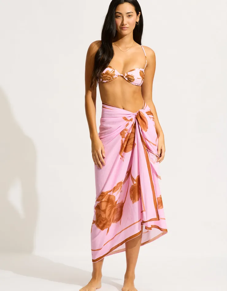 Seafolly Rococo Sarong - Blossom Best