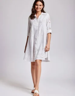 Iconique Romina Beach Shirt - White Discount