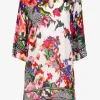 Charmline Rose Garden Kaftan - Multi Hot