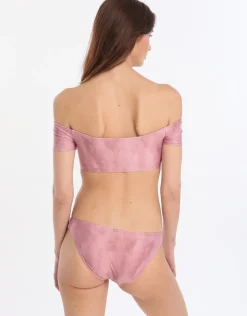 ViX Paula Hermanny Salar Shoulder Top - Light Pink Outlet