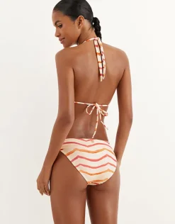 ViX Paula Hermanny Sandstone Bia Tube Full Bikini Pant - Print Best