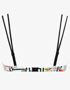 Maryan Mehlhorn Scenery Underwired Bikini Top - Monochrome Garden Best