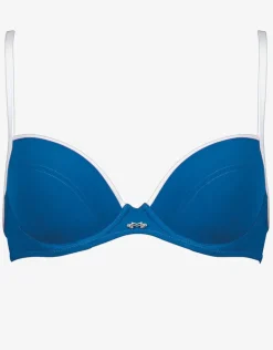 Maryan Mehlhorn Scope Bikini Top - Cobalt White Fashion