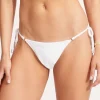 Seafolly Sea Dive Tie Side Rio Bikini Pant - White Fashion