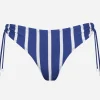 Watercult Sea Ride Loop Side Bikini Pant - White Indigo Clearance