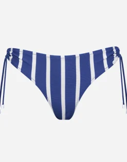 Watercult Sea Ride Loop Side Bikini Pant - White Indigo Clearance
