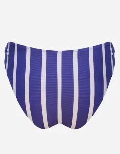 Watercult Sea Ride Loop Side Bikini Pant - White Indigo Clearance