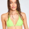 Banana Moon Seaglitter Rico Bikini Top - Lime Discount
