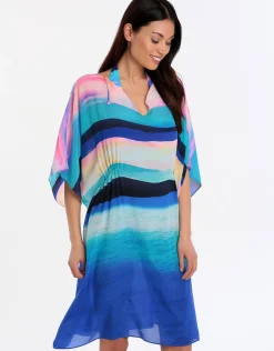 Gottex Seascape Beach Dress - Sunrise Clearance