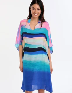 Gottex Seascape Beach Dress - Sunrise Clearance
