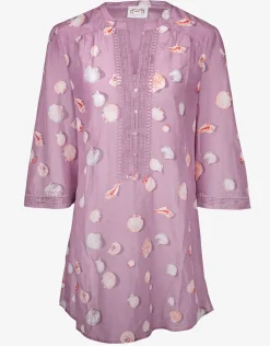 Maryan Mehlhorn Seastories Kaftan - Lilac Shell Best
