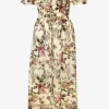 Watercult Secret Garden Off The Shoulder Dress Outlet
