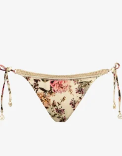 Watercult Secret Garden Tie Side Bikini Pant - Sunfaded Florals Best