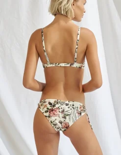 Watercult Secret Garden Underwired Bikini Top - Sunfaded Florals New