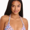 Paolita Sentwali Adana Reversible Halter Bikini Top - Print Hot