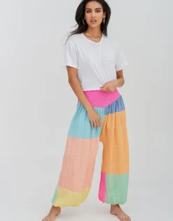 Pitusa Sequin Aladin Pants - Pastels Fashion