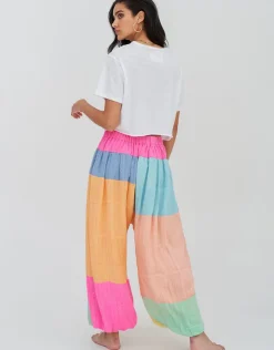 Pitusa Sequin Aladin Pants - Pastels Fashion