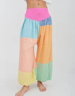 Pitusa Sequin Aladin Pants - Pastels Fashion