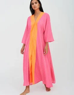 Pitusa Sequin Kimono - Hot Pink Hot