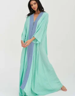 Pitusa Sequin Kimono - Mint Best