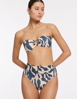 Jets Sereno Fold Bikini Pant - Steel Blue Outlet