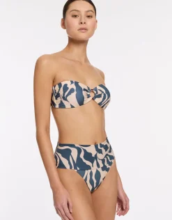 Jets Sereno Fold Bikini Pant - Steel Blue Outlet