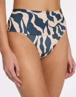 Jets Sereno Fold Bikini Pant - Steel Blue Outlet