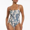 Jets Sereno Minimal Tank Swimsuit - Steel Blue Fashion