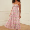 Pink City Prints Seychelles Dress - Neon Lolita Fashion