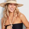 Seafolly Shady Lady Raffia Hat - Natural Sale