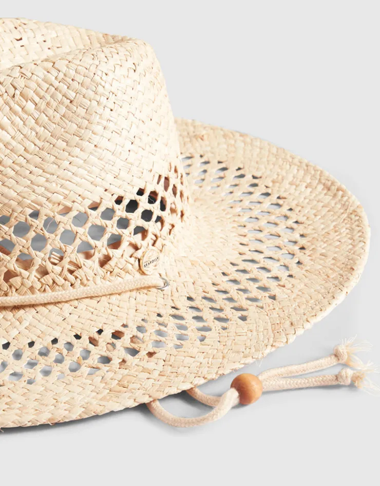 Seafolly Shady Lady Raffia Hat - Natural Sale