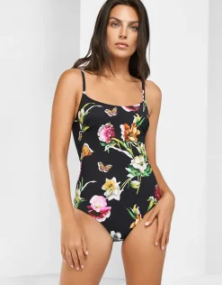 Maryan Mehlhorn Siciliana Soft Cup Swimsuit - Black-Brights Hot