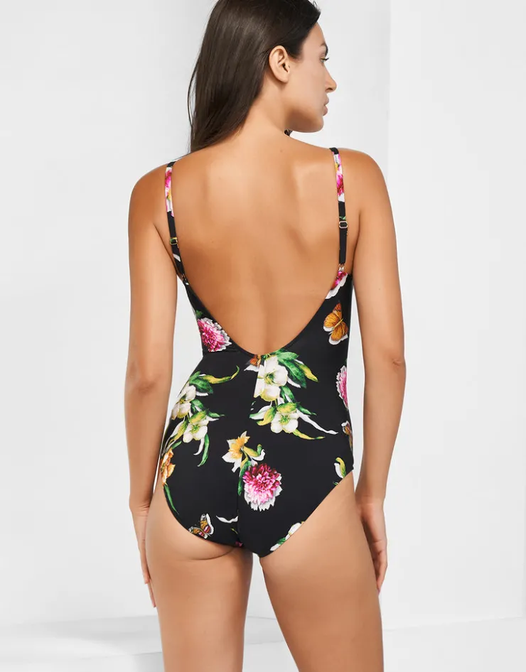 Maryan Mehlhorn Siciliana Soft Cup Swimsuit - Black-Brights Hot