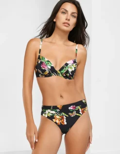 Maryan Mehlhorn Siciliana Underwired Moulded Bikini Top - Black-Brights Sale
