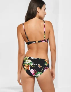 Maryan Mehlhorn Siciliana Underwired Moulded Bikini Top - Black-Brights Sale