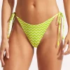 Seafolly Sienna Tie Side Rio Bikini Pant - Celery Discount