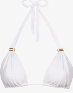 ViX Paula Hermanny Signature Bia Tube Bikini Top - White Clearance